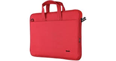 TRUST Torba za laptop Bologna Eco, Slim, 16", crvena